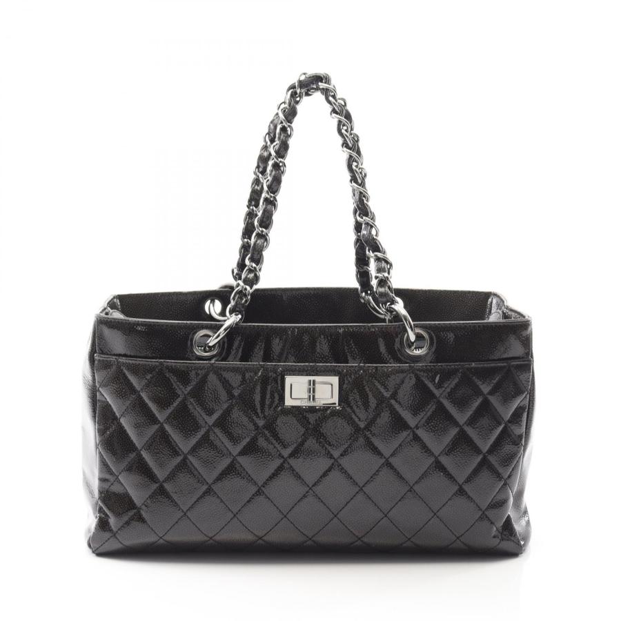 CHANEL（シャネル） 2.55 ブランドオフ パテントレザー トートバッグ