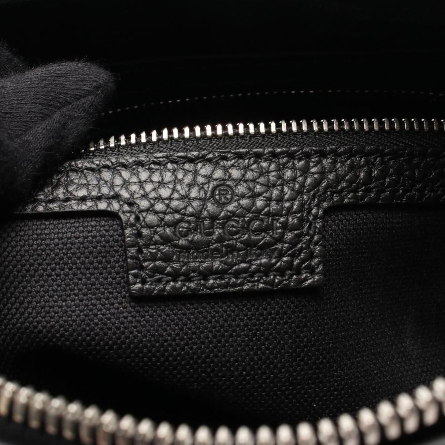 GUCCI（グッチ） ウェブ ストライプ ブランドオフ レザー ショルダー
