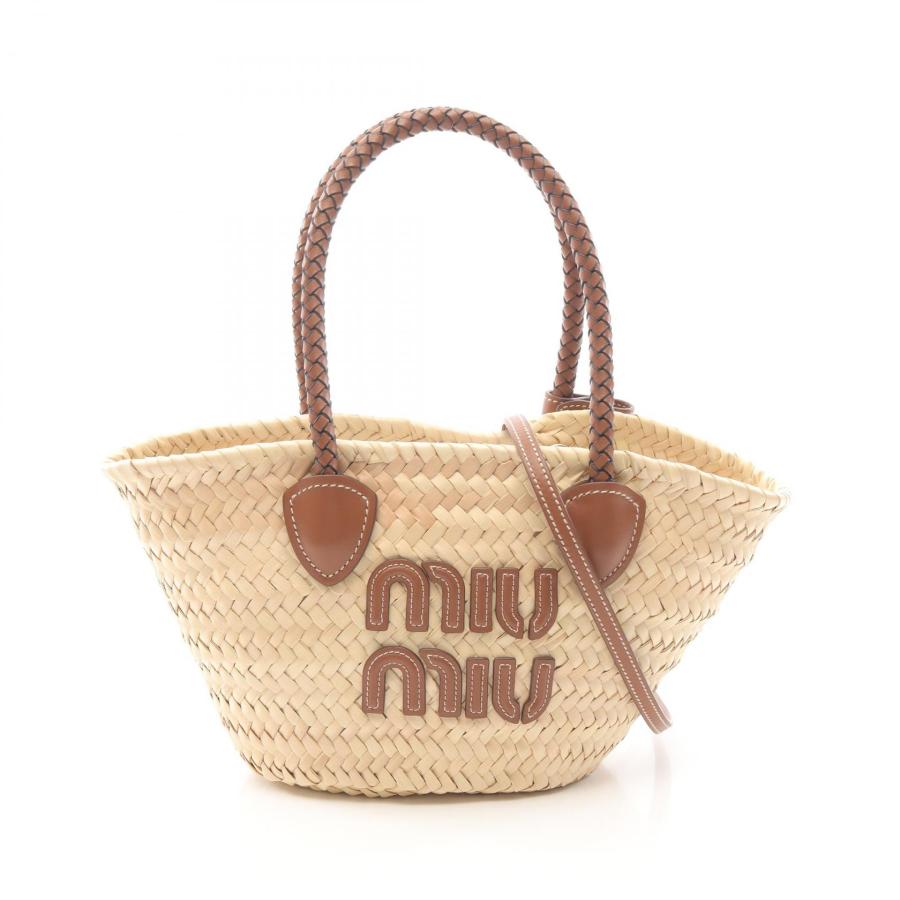 ミュウ Palm Shopping Bag ブランドオフ Miu レザー その他バッグ