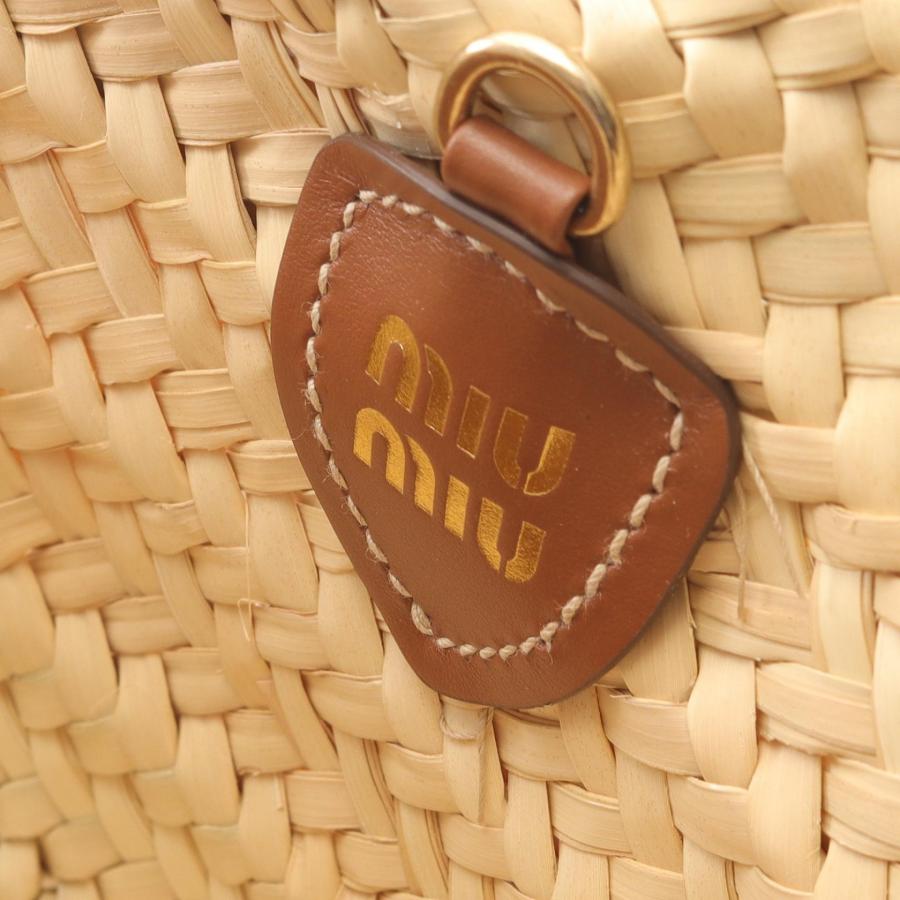 爆買 ミュウ Palm Shopping Bag ブランドオフ Miu レザー その他バッグ