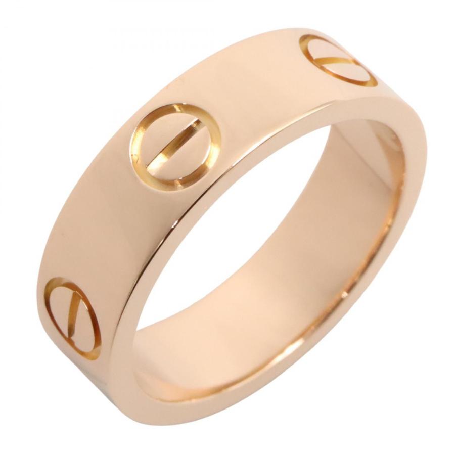 【苫小牧バナナ】◇USED◇Cartier/カルティエ LOVEリング #60 20号 Au750 K18PG ピンクゴールド 指輪 アクセサリー ブランド 箱付♪ Cartier（カルティエ） ラブリング ブランドオフ CARTIER K18PG