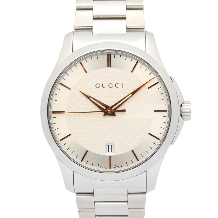 GUCCI ☆ ステンレス 時計 GUCCI（グッチ） Gタイムレス ブランドオフ ステンレススチール 腕時計