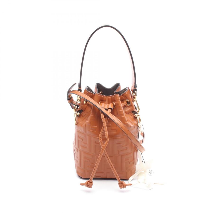 定価22万✨レア✨Sランク✨FENDI モントレゾール　ミニ　ズッカ FENDI（フェンディ） ミニ モントレゾール ズッカ ブランドオフ レザー