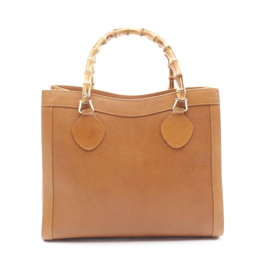 最終値下げ‼︎ GUCCI グッチ バンブー トートバッグ ハンドバッグ レザー GUCCI（グッチ） バンブー ブランドオフ レザー トートバッグ 中古