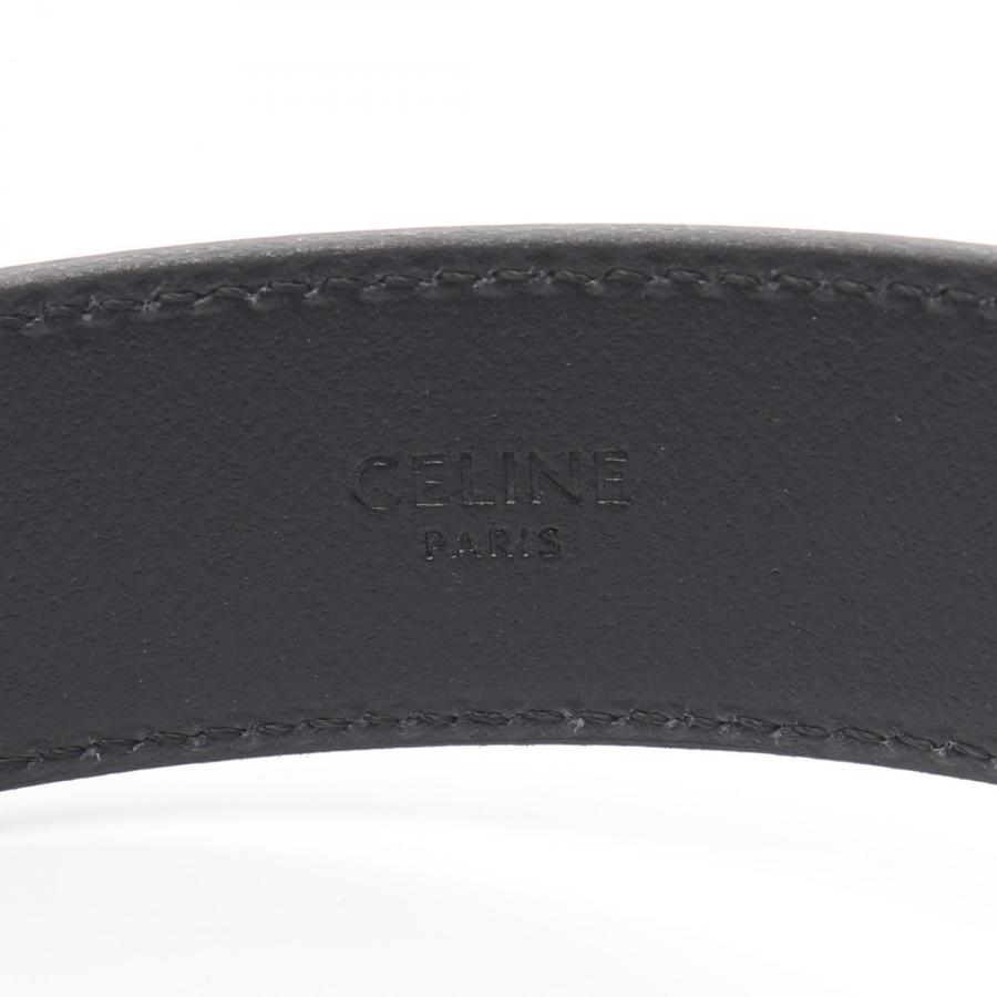 CELINE（セリーヌ） トリオンフ ブランドオフ レザー ベルト レザー