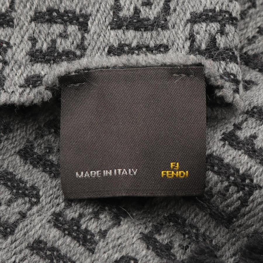 FENDI（フェンディ） FF柄 ブランドオフ ウール マフラー 中古 メンズ