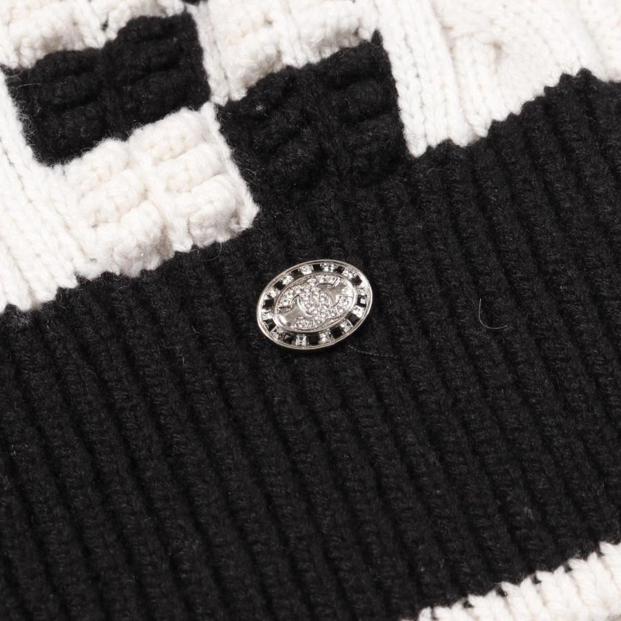 CHANEL - シャネル CHANEL ココボタン ニット カットソー カシミヤ CHANEL（シャネル） ココマークボタン ブランドオフ カシミヤ ニット