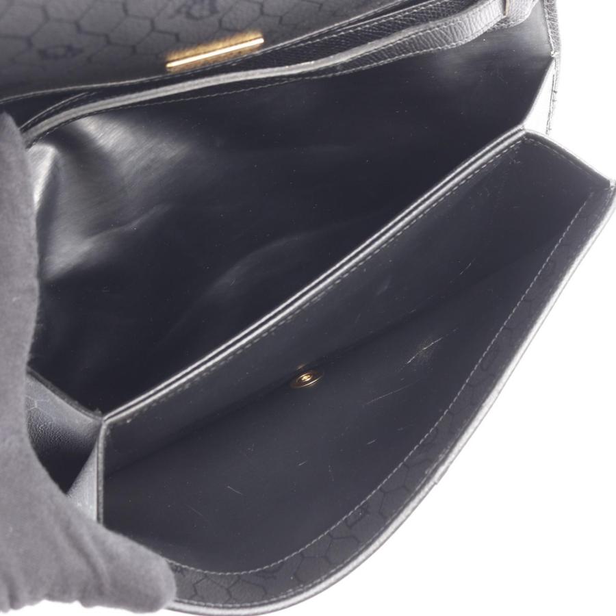 ディオール Dior ハニカム ショルダーバッグ バッグ レザー レディース ブラック系 【中古】 ディオール ハニカム ブランドオフ Dior レザー ショルダーバッグ 中古