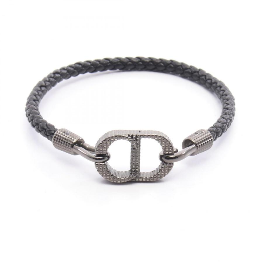 ディオール CD Icon ブランドオフ Dior レザー ブレスレット