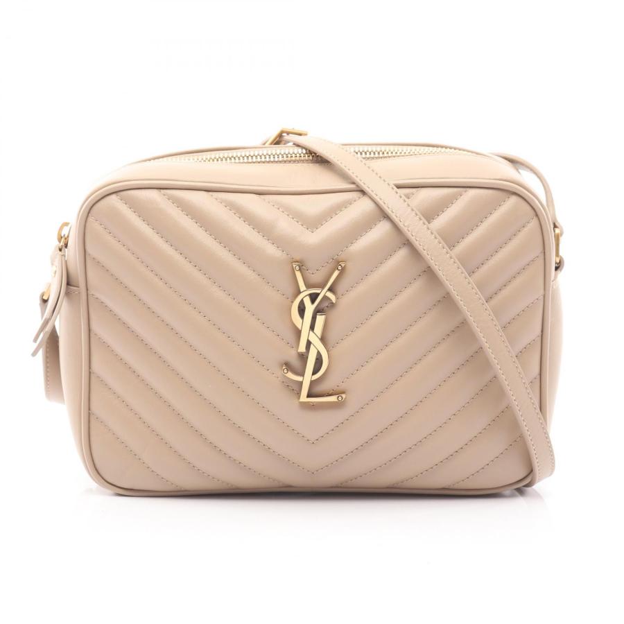 サンローラン カメラバッグ ルー ベージュ サンローランパリ LOU ルー モノグラム カメラバッグ ブランドオフ