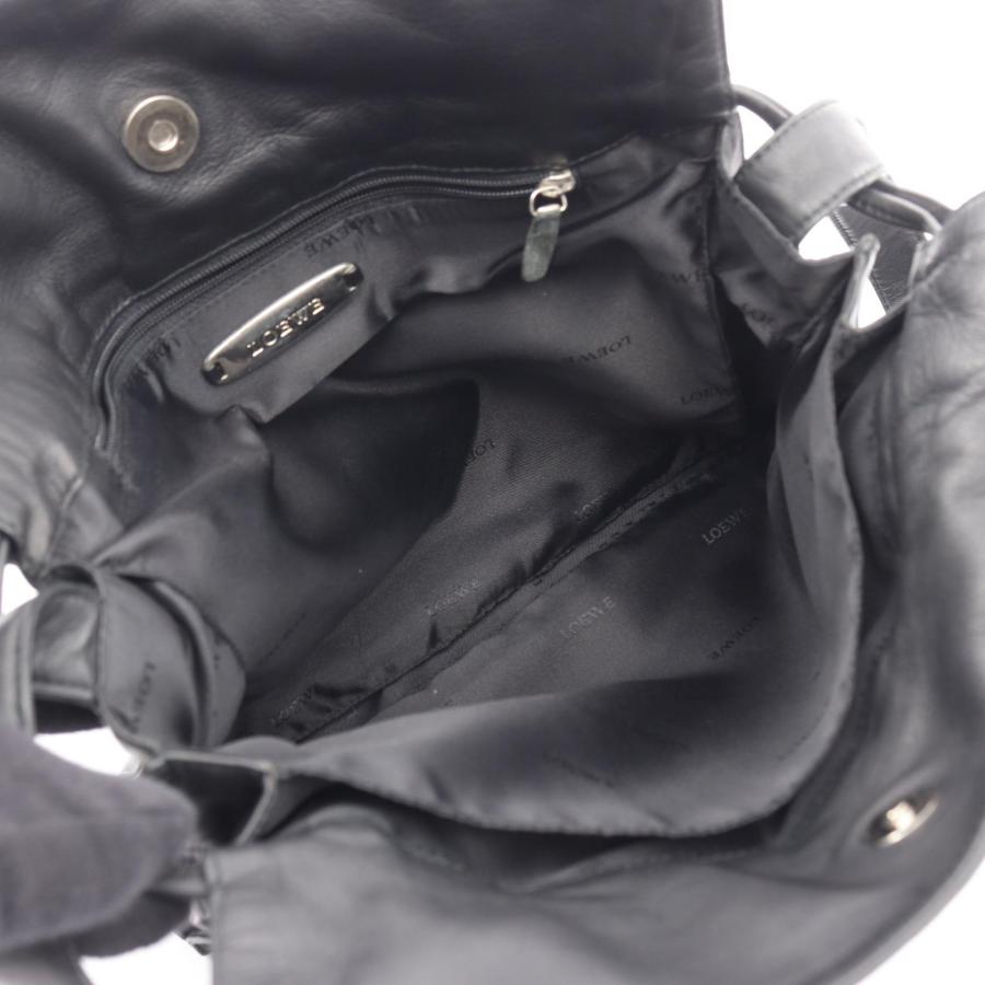 LOEWE（ロエベ） フラメンコ ブランドオフ レザー ショルダーバッグ