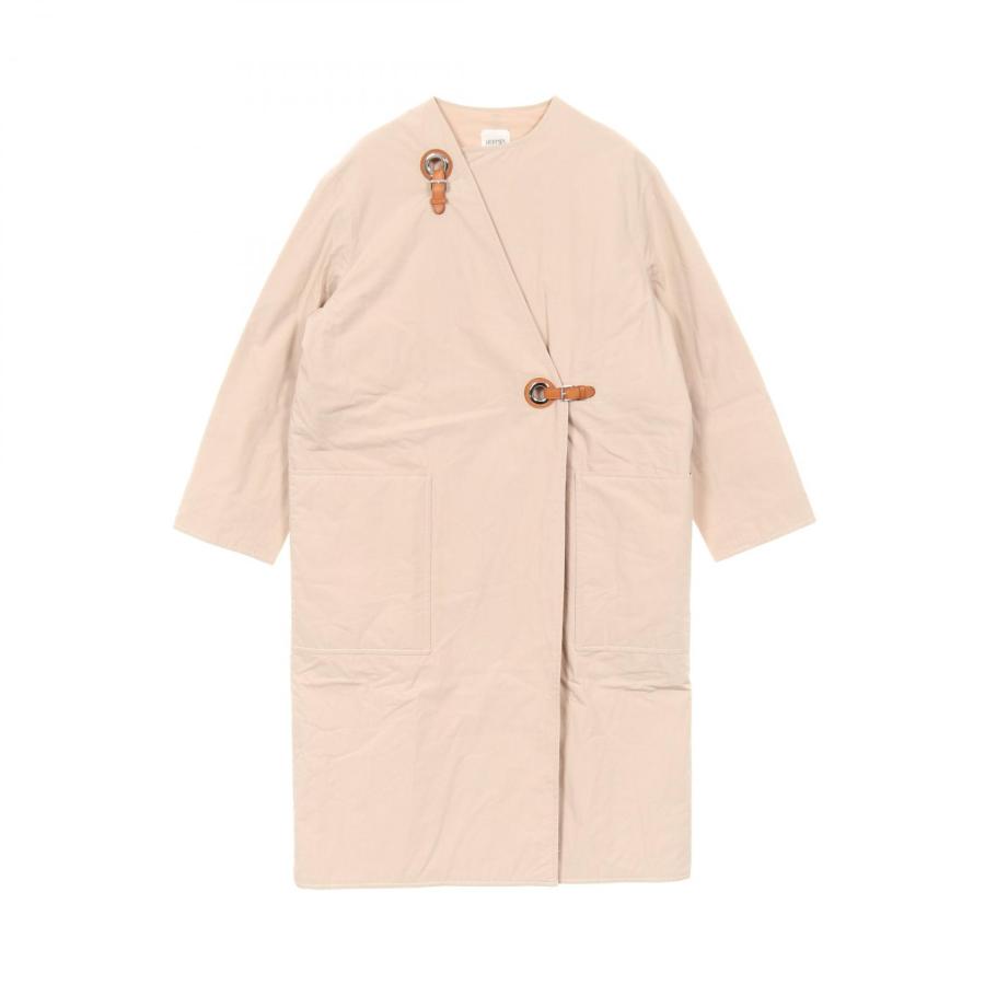エルメス HERMES WRAP COAT ラップ 衣料品 アウター コットン レディース ベージュ系 2E0106DJ 【中古】 HERMES（エルメス） WRAP COAT ラップ ブランドオフ その他 その他