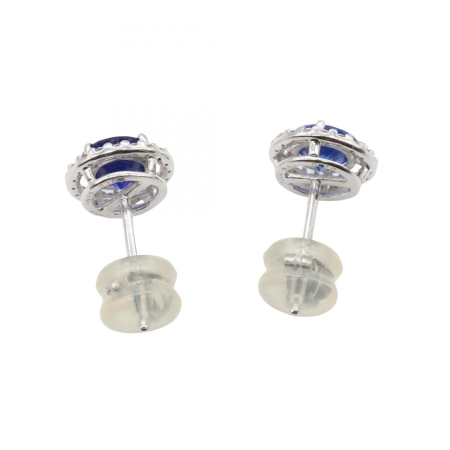 ジュエリー サファイア ピアス ブランドオフ JEWELRY Pt900プラチナ 