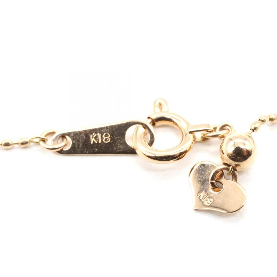 ジュエリー ダイヤモンド ネックレス ブランドオフ JEWELRY K18PG