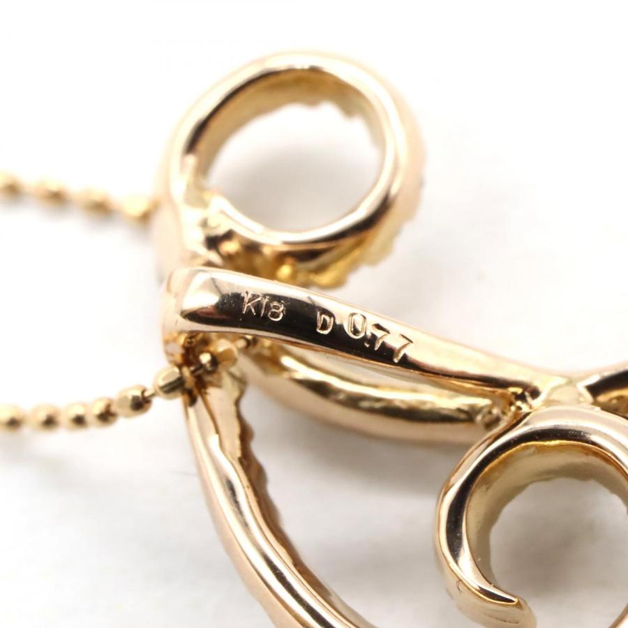 爆買 ジュエリー ダイヤモンド ネックレス ブランドオフ JEWELRY K18PG