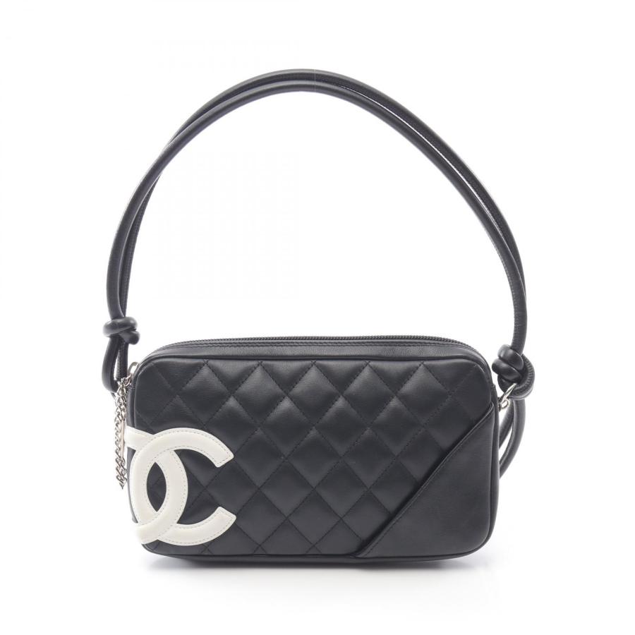 CHANEL（シャネル） カンボンライン ブランドオフ レザー ハンドバッグ