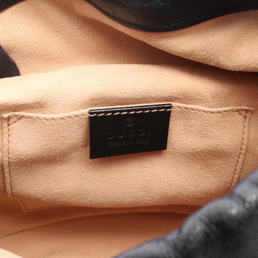 GUCCI（グッチ） ホースビット バケットバッグ ブランドオフ レザー