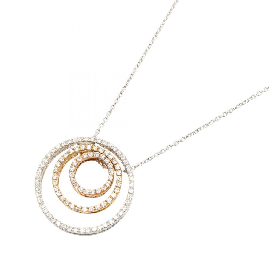 ジュエリー ダイヤモンド ネックレス ブランドオフ JEWELRY K18 