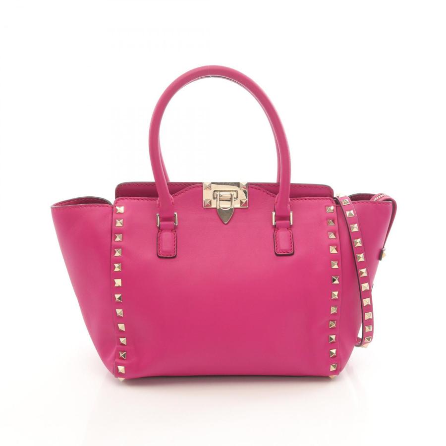 ヴァレンチノ ロックスタッズ ブランドオフ Valentino レザー