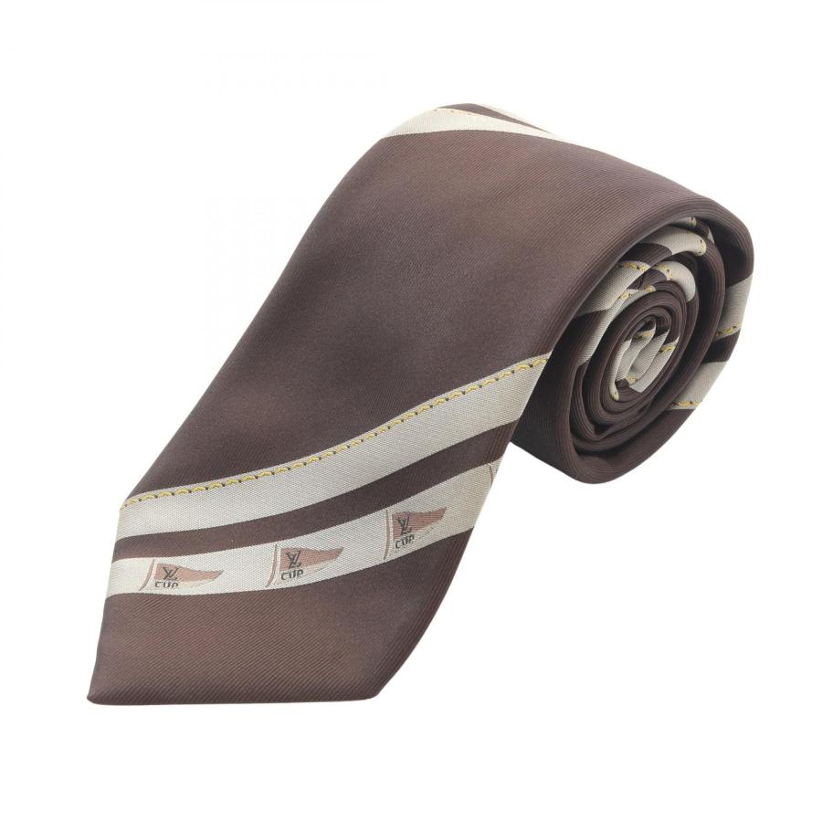 LOUIS VUITTON CUP ネクタイ 未使用 LOUIS VUITTON（ルイ・ヴィトン） LV CUP ブランドオフ ネクタイ 中古
