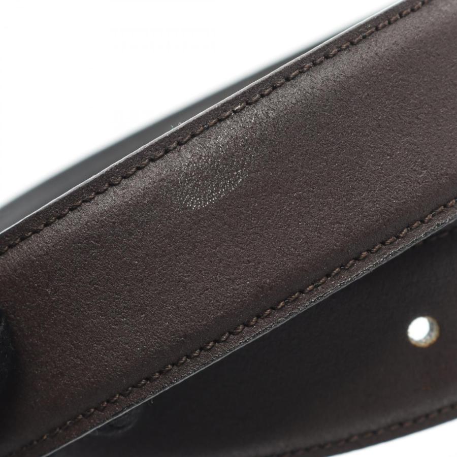 FENDI（フェンディ） FFロゴ ブランドオフ レザー ベルト 中古 メンズ