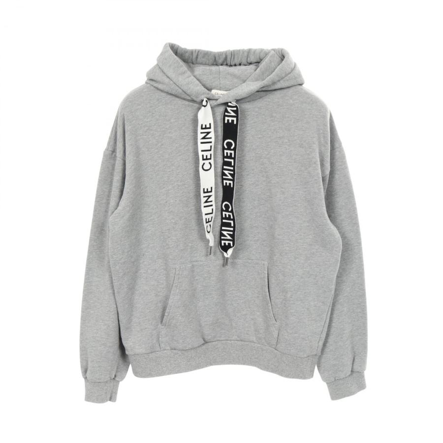 CELINE（セリーヌ） ロゴ ルーズ フーディ ブランドオフ コットン