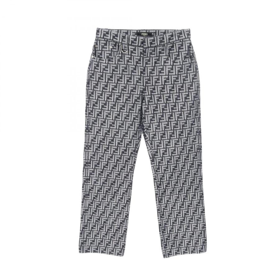 FENDI（フェンディ） ズッカ ブランドオフ コットン デニムパンツ 中古