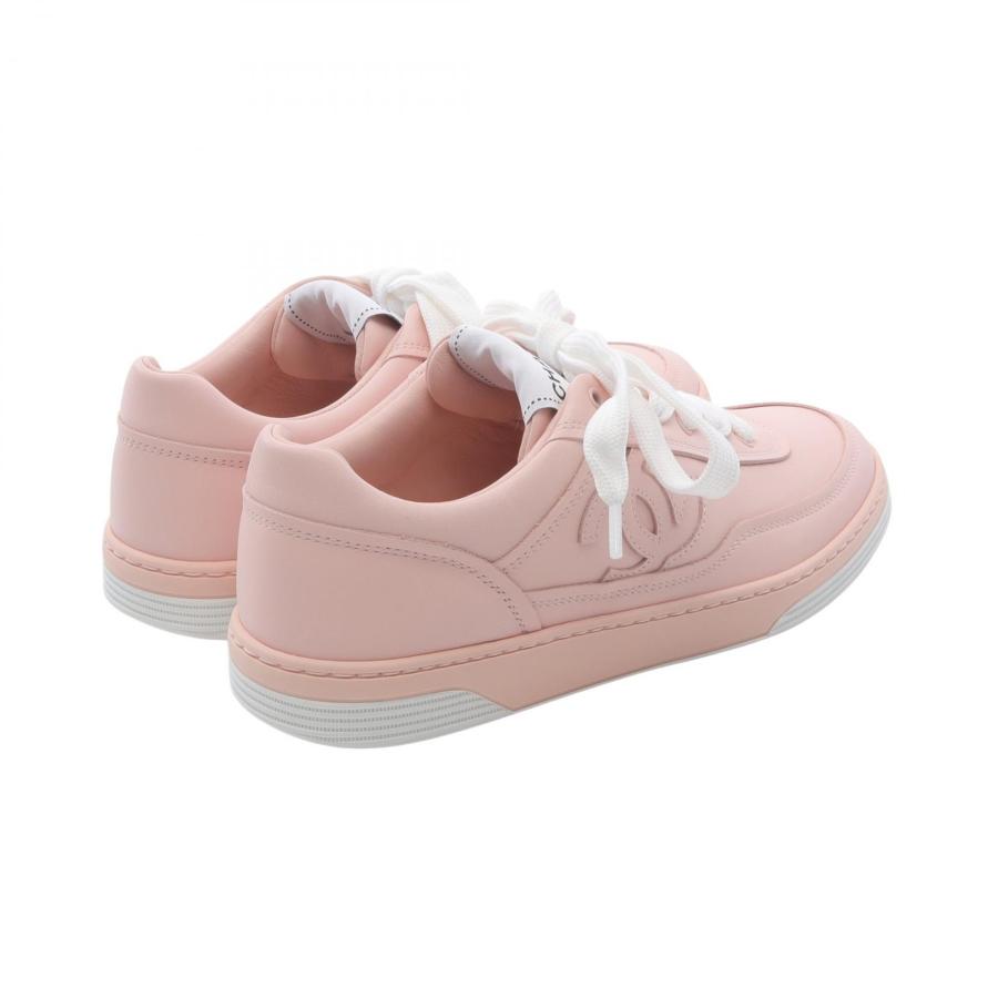 CHANEL（シャネル） ココマーク ブランドオフ レザー スニーカー 中古