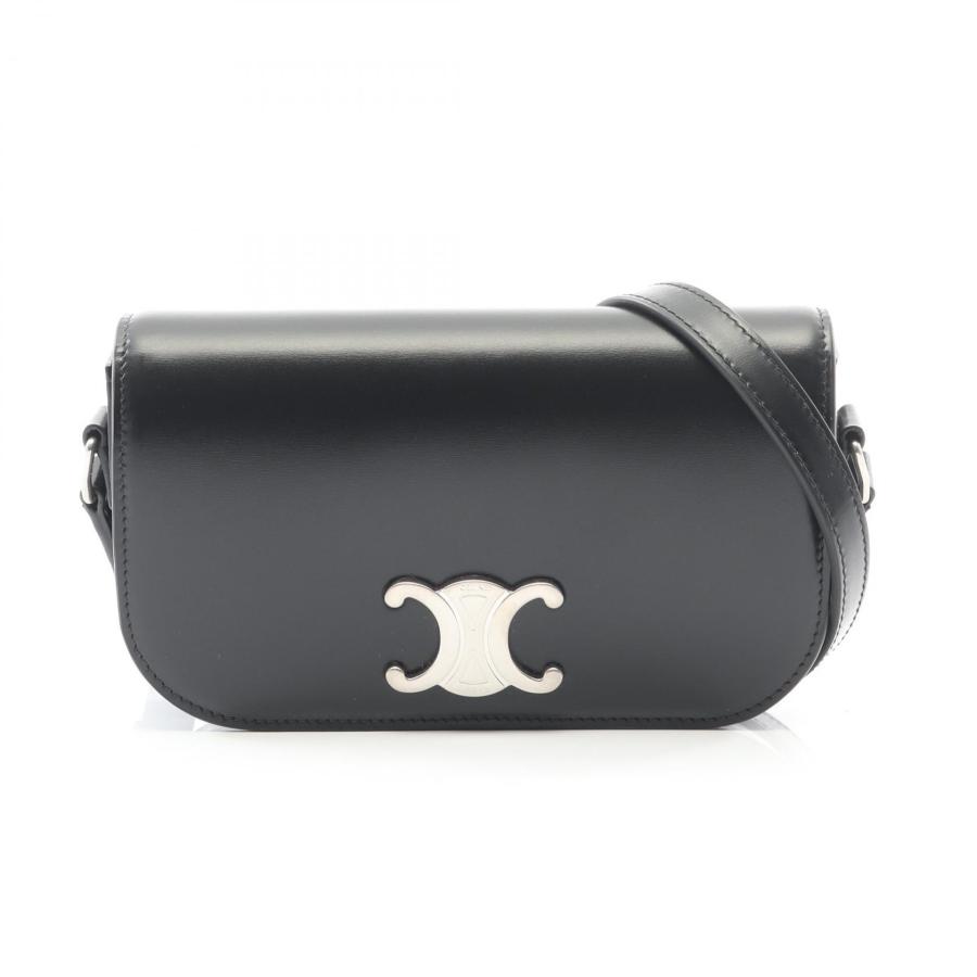 セリーヌ ショルダーバッグ トリオ レザー CELINE（セリーヌ） ショルダーバッグ TRIO FLAP トリオ フラップ