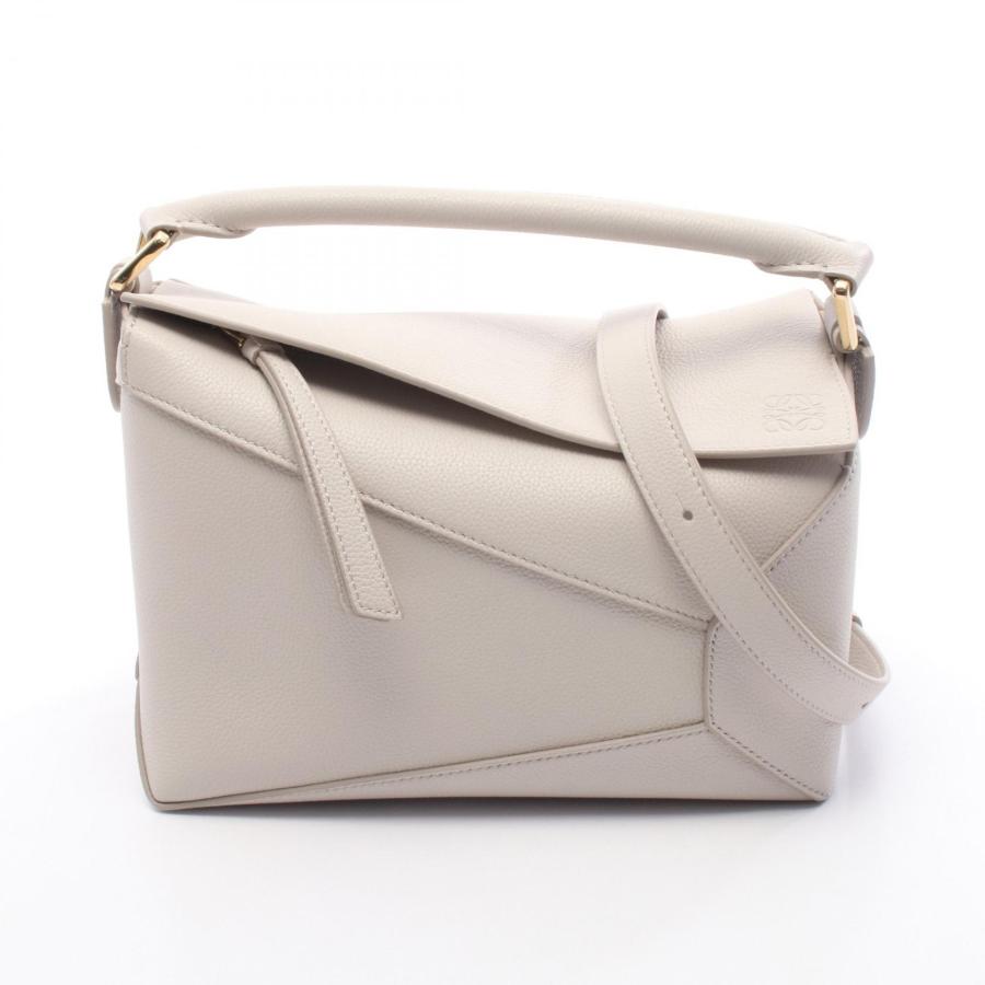 LOEWE（ロエベ） パズルエッジ スモール ブランドオフ レザー