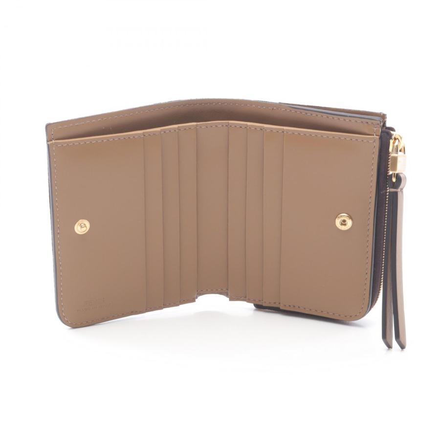 FENDI（フェンディ） ズッカ ブランドオフ キャンバス 二つ折り財布