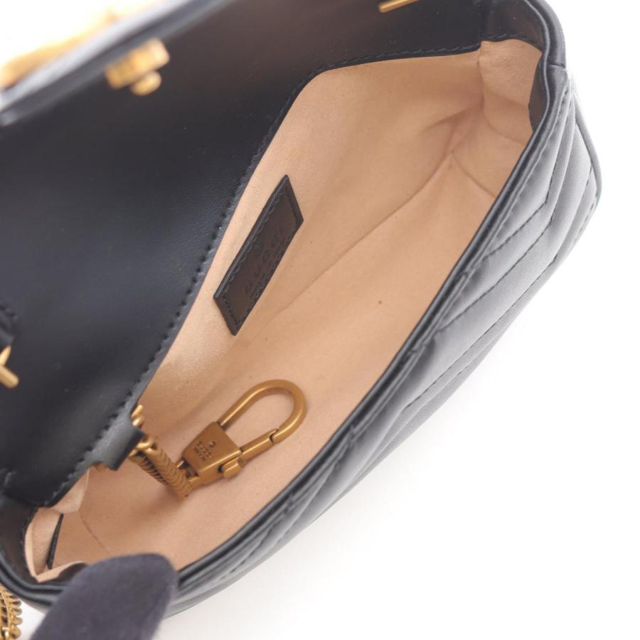 GUCCI（グッチ） GGマーモント スーパーミニバッグ ブランドオフ