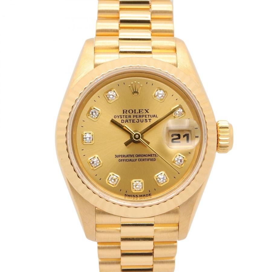 ROLEX（ロレックス） デイトジャスト 10Pダイヤ W番 ブランドオフ