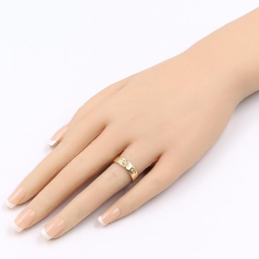 ★美品&激安カルティエ ラブリングK18 11号 証明書&ケース付★ CARTIER カルティエ ラブ リング 指輪 11号 18金 K18ホワイトゴールド