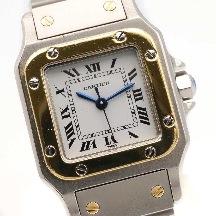 Cartier（カルティエ） サントスガルベ SM ブランドオフ CARTIER K18