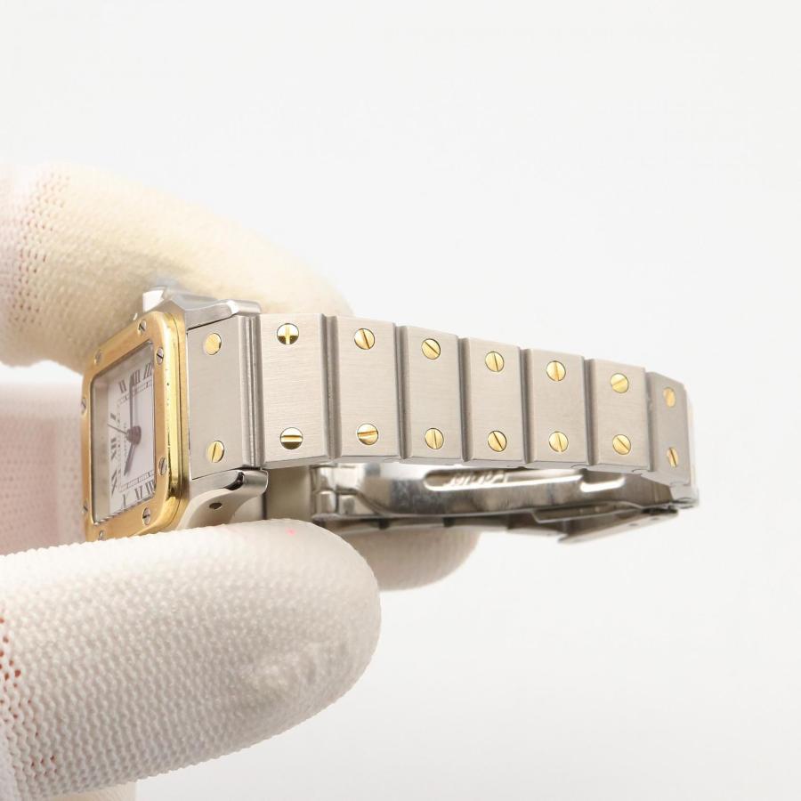 Cartier（カルティエ） サントスガルベ SM ブランドオフ CARTIER K18