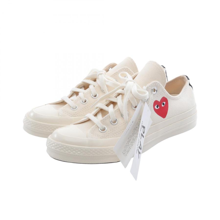 コムデギャルソン CONVERSE PLAY ホワイト スニーカー プレイコムデギャルソン PLAY COMME des GARCONS × CONVERSE ブランド
