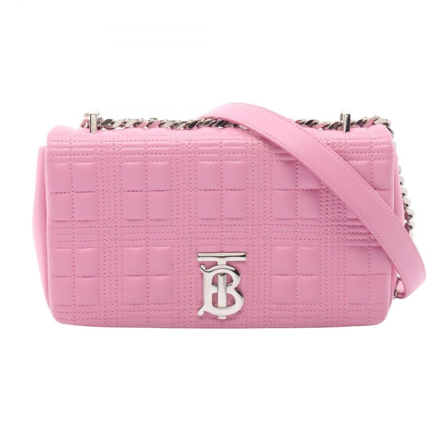 BURBERRY（バーバリー） SM LORA ブランドオフ レザー ショルダー