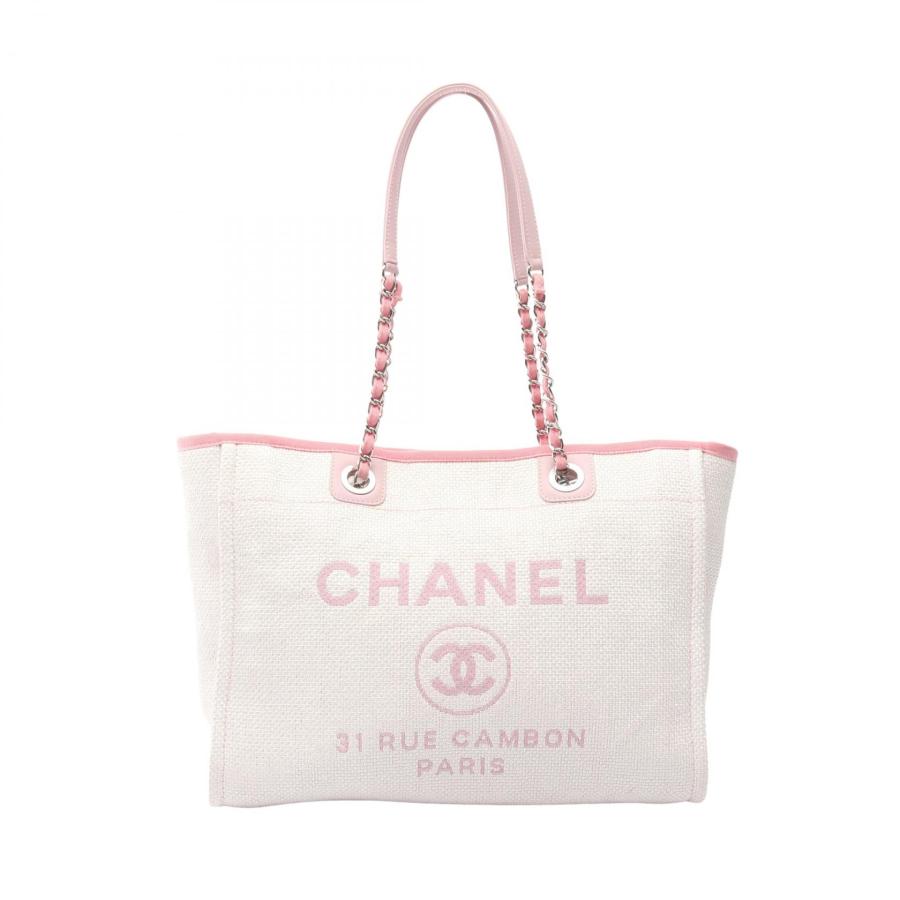 シャネル キャンバス トートバッグ CHANEL（シャネル） ドーヴィル ブランドオフ キャンバス トートバッグ