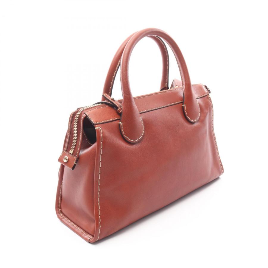 Chloe（クロエ） EDITH ブランドオフ レザー ハンドバッグ レザー