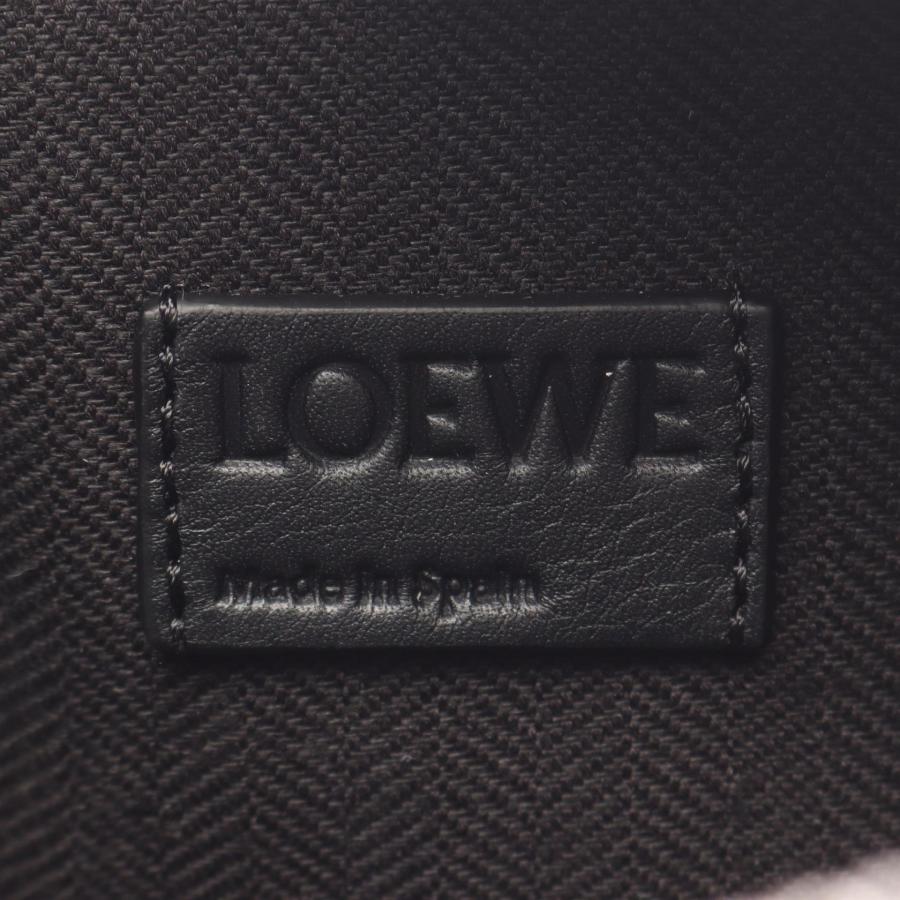 LOEWE ボディバッグ　コンバーチブル　カーフ　レザー　ブラック　極美品 LOEWE（ロエベ） ボディバッグ convertible sling コンバーチブル