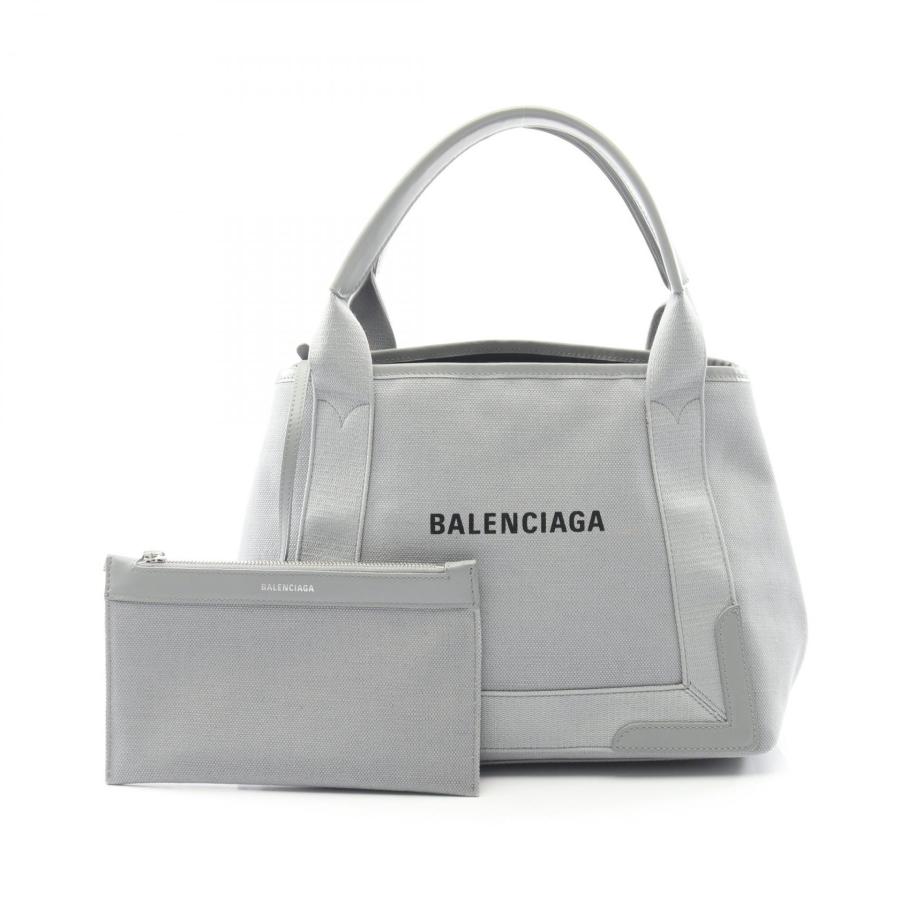 BALENCIAGA カバスSハンドバッグ BALENCIAGA（バレンシアガ） NAVY CABAS S ネイビーカバ ブランドオフ