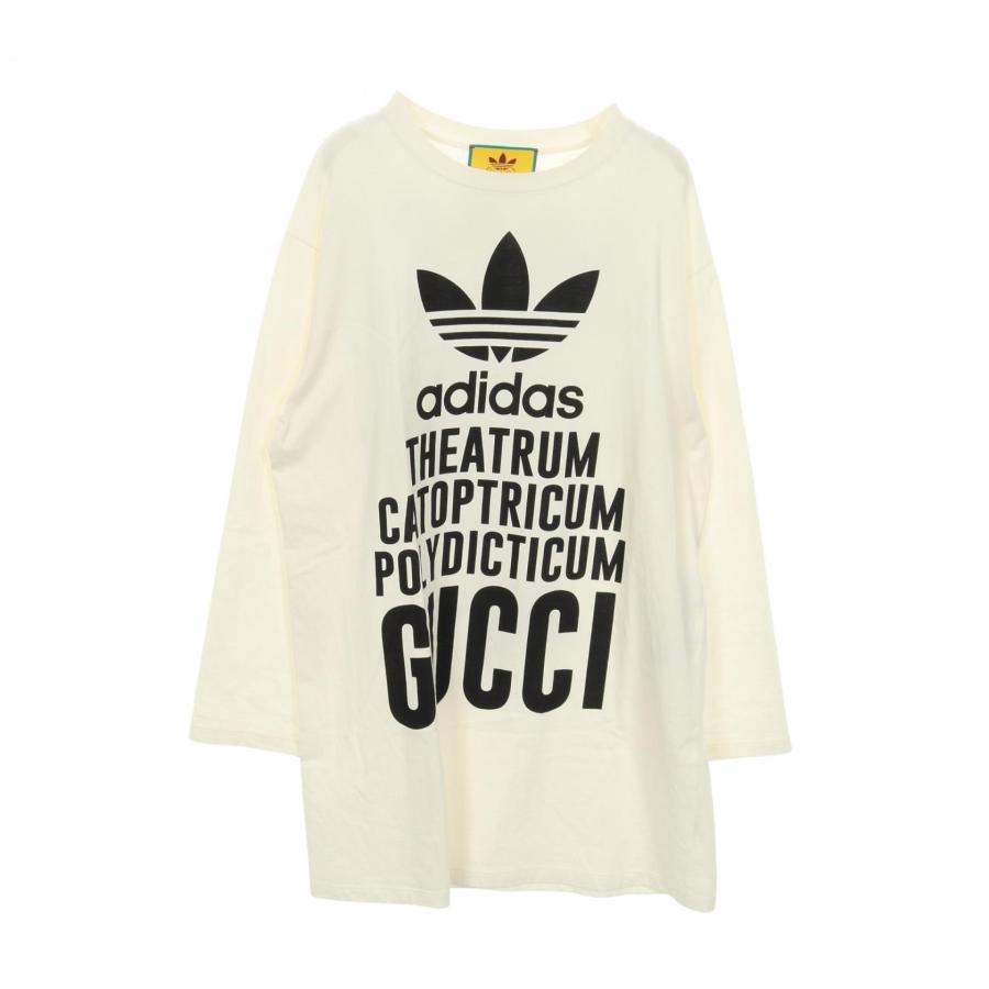 GUCCI グッチ カットソー GUCCI × adidas オーバーサイズ ロング GUCCI（グッチ） × adidas オーバーサイズ ロング ブランドオフ