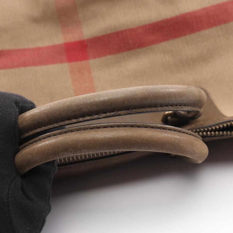 ✨美品・近年モデル✨バーバリー ハンドバッグ 2way メガチェック キャンバス BURBERRY（バーバリー） メガチェック ブランドオフ キャンバス
