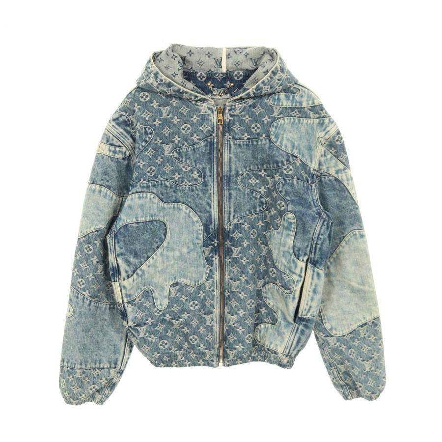 Louis Vuitton パッチワークデニムジャケット NIGO限定コラボ LOUIS VUITTON（ルイ・ヴィトン） × NIGO モノグラムパッチワーク