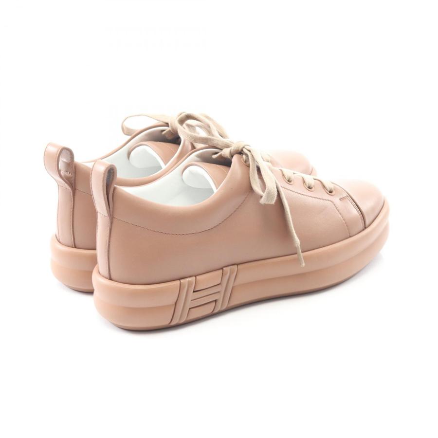 HERMES（エルメス） ハッピー ブランドオフ レザー スニーカー 中古 