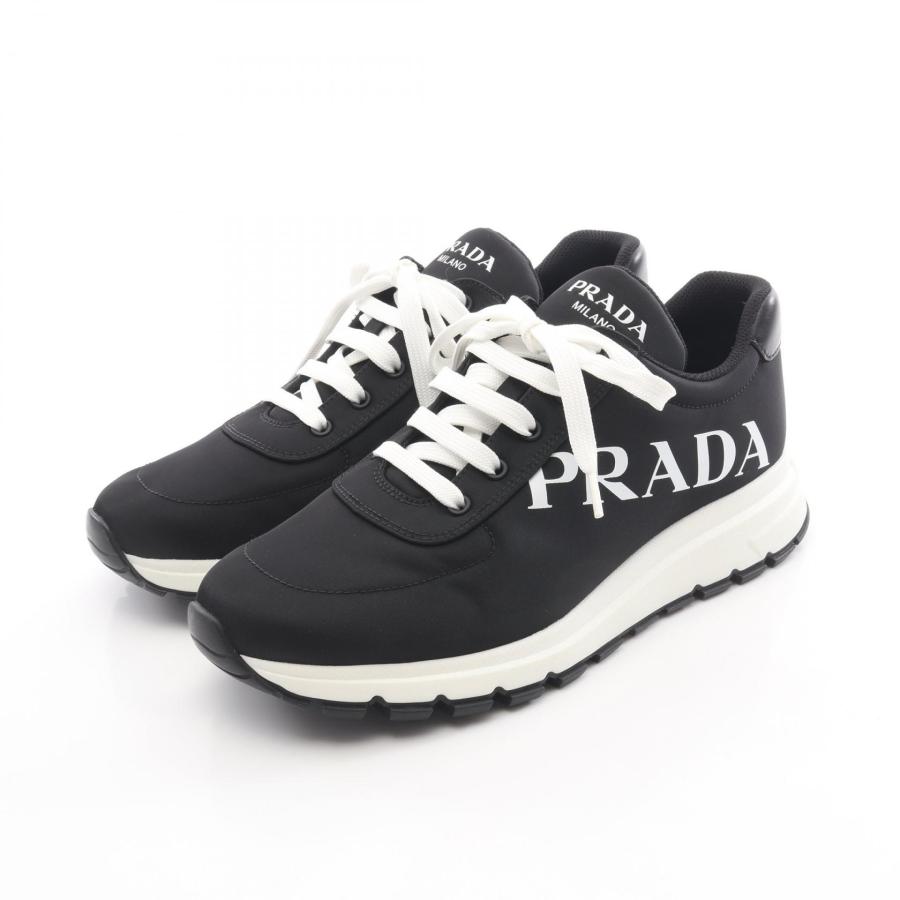 PRADA（プラダ） RE-NYLON ロゴ ブランドオフ ナイロン スニーカー