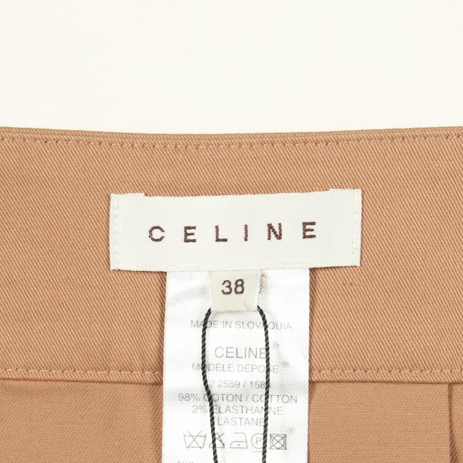 セリーヌ Cサルキー ブランドオフ CELINE コットン スカート 中古 レディース