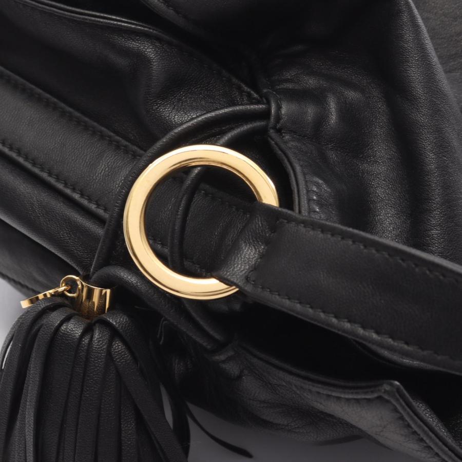 LOEWE（ロエベ） フラメンコ30 ブランドオフ レザー ショルダーバッグ