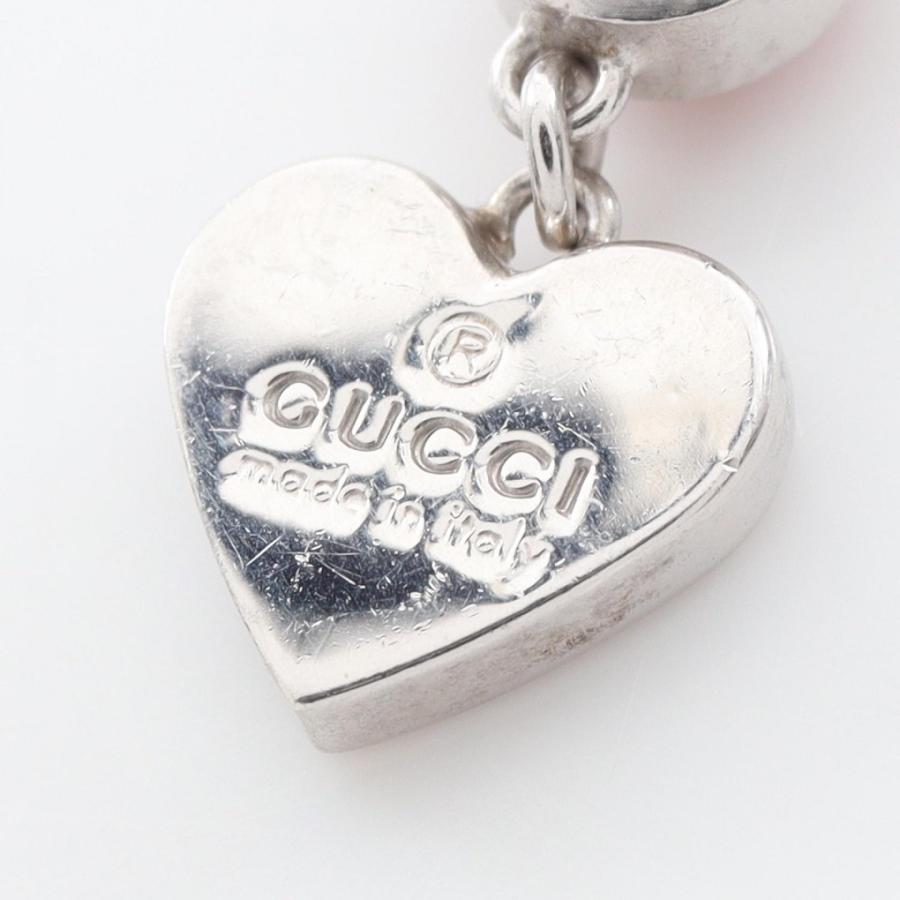 GUCCI（グッチ） ハート ブランドオフ シルバー925 ネックレス 中古